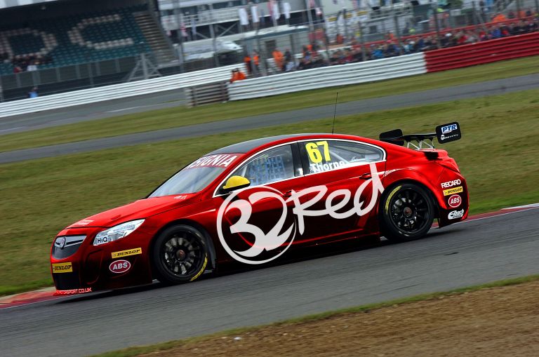 NGTC Vauxhall Insignia with 32 Red sponsorship